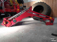 Front-end loader Case-IH LRZ 120 (+luxxem aanbouwdelen en ventielen