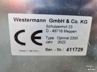 Sweeper Westermann Veegmachine / rolbezem Optimal 230