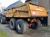 Dumptrailer Veenhuis JVZK 22000 Gronddumper, grondkipper, kipper. landbouwtransport