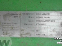 Mower Deutz-Fahr Discmaster 228 Mähwerk Mower