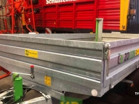 Dumptrailer Zocon Z045 Landbouwkipper Demo