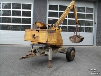 Excavator mobile  Getrokken kraan