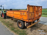 Dumptrailer AJK AF 4, 4 tons kipper