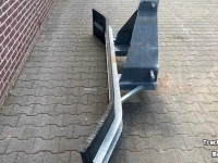 Rubber yard scraper Kemp 2600 Rubberschuif / Erfschuif / Mestschuif / Sneeuwschuif