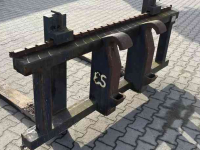 Pallet Forks Eurosteel Palletbord met palletvorken / lepels Systeem 2000