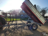 Dumptrailer  3 zijdige kieper 4 ton