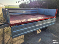 Dumptrailer  3 zijdige kieper 4 ton