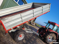 Dumptrailer  3 zijdige kieper 4 ton