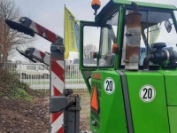 Excavator mobile Hansa APZ331 Grafdelver kraan