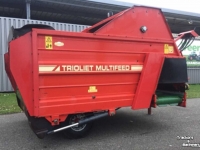 Silage-block distribution wagon Trioliet Multifeed  voer doseerwagen