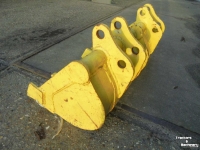 Excavator buckets  35 cm minigraver Dieplepelbak tanden graafbak voor kraan pen 25 mm