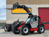 Telehandler Manitou MLT 635-130ps+ Primium Airco Hydr trailerrem palletvork