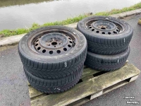 Wheels, Tyres, Rims & Dual spacers Vredestein 205/55R16 set banden