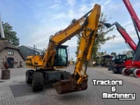 Excavator mobile JCB JS130W mobiele kraan