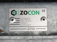 Rubber yard scraper Zocon RS 270 Diversen machines