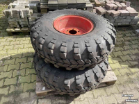 Wheels, Tyres, Rims & Dual spacers  13.00-18 compleet met velg