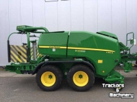 Balers John Deere C441R ronde balenpers met wikkelaar