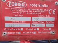 Rotary Tiller Forigo G40-300 overtopfrees