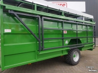 Livestock trailer GRS GRS veewagen hydr. wielstel