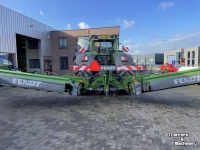 Mower Fendt Slicer 991 TL KC +  Gebruikte Fendt maaicombinatie met kneuzer Slicer 991 TL KC vlindermaaier Slicer 310 FZ KC