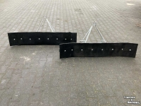 Rubber yard scraper  Rubberschuif 160 cm / sneeuwschuif / modderschuif