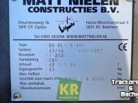 Excavator buckets Matt Nielen BB-KL 1.5 -300 Bananenbak