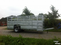 Livestock trailer Heuvelmans 6VWH6025  veewagen 6 en 7 mtr uit voorraad