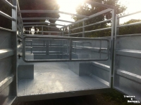 Livestock trailer Heuvelmans 6VWH6025  veewagen 6 en 7 mtr uit voorraad