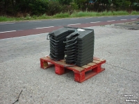 Frontweights Fendt Fendt frontgewichten 45 kg per stuk