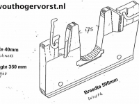 Frontweights Fendt Fendt frontgewichten 45 kg per stuk