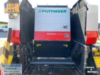 Balers Pottinger Pottinger Impress 155 VC Pro. Rondebalen-perswikkelcombinatie isobus variabele perskamer