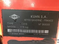 Mower Kuhn FC 313 Schijvenmaaier + kneuzer