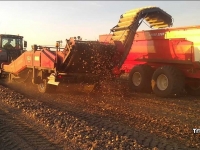 Onion harvester  SU TECH zijafvoer