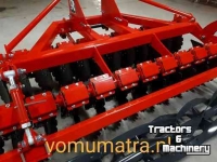 Disc harrow ADV Technik frontschijveneg met messenrol