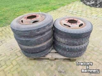 Wheels, Tyres, Rims & Dual spacers  Wielen 8 gaat 6.25R20