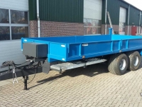 Dumptrailer Agomac Combi kipper-oprijwagen