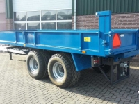 Dumptrailer Agomac Combi kipper-oprijwagen