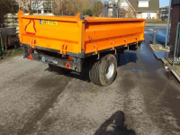 Dumptrailer  3 zijde 5 ton kipper