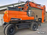 Excavator mobile Doosan DX140W-5  bandenkraan