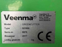 Green Manure Roller / Crimper Veenma Greencutter GC 600