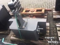 Frontweights  900 kg stalen frontgewicht gewichtenblok