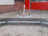 Rubber yard scraper Vemac 260 Rubberschuif