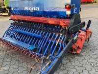 Rotary Harrow Kuhn HRB302 + Fiona Fionette 3,0/90 Sämaschine