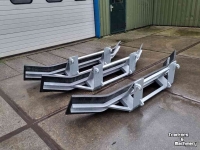 Rubber yard scraper Berg Rubberschuif euro-aanspan