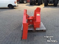 Rubber yard scraper Hekamp Frontschuif, Dozerblad, Modderschuif