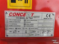 Flail mower  Concept Perugini CS 110 verstek klepelmaaier ongebruikt