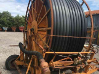 Irrigation hose reel Emergo 90/300 Regenhaspel met Rovatti pomp