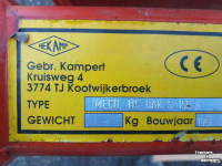 Tractor tipping boxes Hekamp grondbak