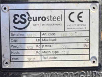 Quick hitches Eurosteel HKO-2016 HD Eurosteel aansluiting Systeem 2000