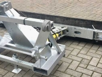 Rubber yard scraper S&H hydraulisch zwenkende rubberschuif eur,driepunt en lepelopmame